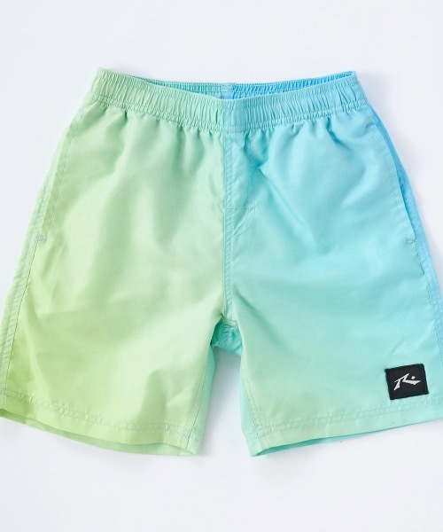 RUSTY(ラスティ)の「【RUSTY/ラスティー】キッズサーフトランクス 水着(水着・キッズ・ターコイズブルー/ブラック/オレンジ・150/140/160/130)」の3枚目の写真