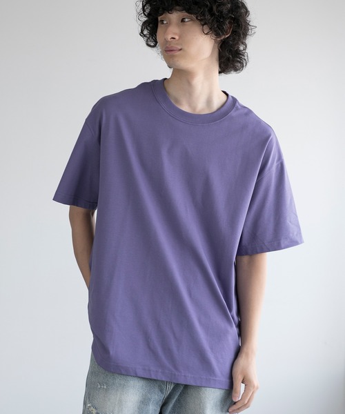 aimoha(アイモハ)の「aimoha men SORONA BLEND REFRESH TEE (SS)(Tシャツ/カットソー・メンズ・ブルー/パープル/ピンク・XX-LARGE/XXX-LARGE/XXXX-LARGE)」の1枚目の写真