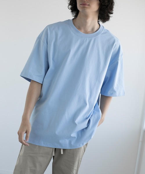 aimoha(アイモハ)の「aimoha men SORONA BLEND REFRESH TEE (SS)(Tシャツ/カットソー・メンズ・ブルー/パープル/ピンク・XX-LARGE/XXX-LARGE/XXXX-LARGE)」の11枚目の写真