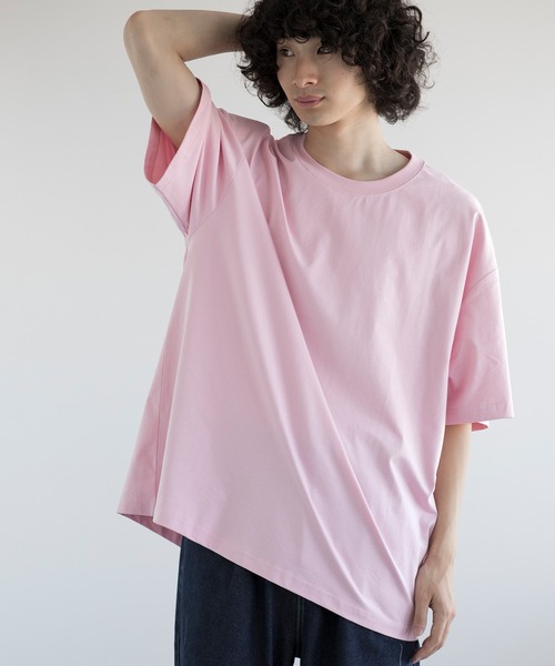 aimoha(アイモハ)の「aimoha men SORONA BLEND REFRESH TEE (SS)(Tシャツ/カットソー・メンズ・ブルー/パープル/ピンク・XX-LARGE/XXX-LARGE/XXXX-LARGE)」の19枚目の写真