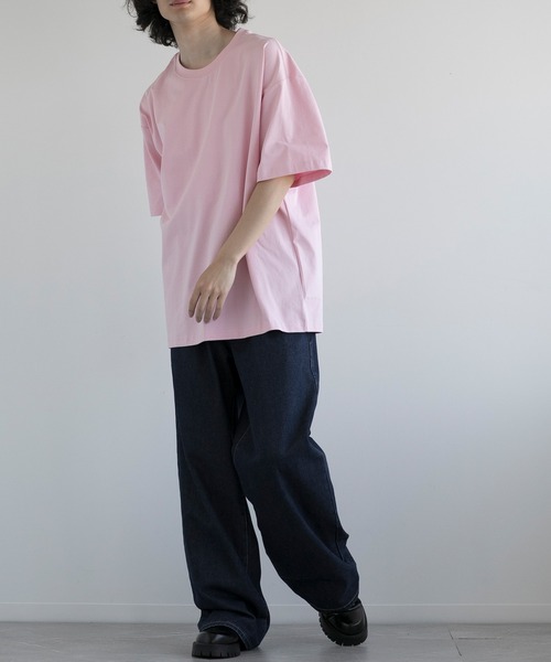 aimoha(アイモハ)の「aimoha men SORONA BLEND REFRESH TEE (SS)(Tシャツ/カットソー・メンズ・ブルー/パープル/ピンク・XX-LARGE/XXX-LARGE/XXXX-LARGE)」の20枚目の写真