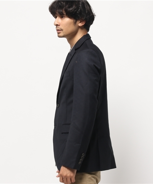 SEVENDAYS=SUNDAY（セブンデイズサンデイ）の「シャドーチェック　ベーシックテーラードジャケット（テーラードジャケット・メンズ・ネイビー・MEDIUM/SMALL/LARGE）」の9枚目の写真