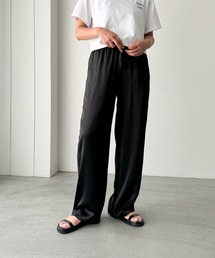 CANAL JEAN | El mar(エルマール) サテンイージーパンツ(その他パンツ)