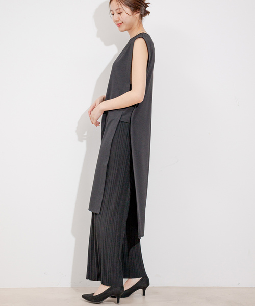 Jayro（ジャイロ）の「Eポンチオープントングトップス（その他トップス・レディース・ブラック/グレー系その他・M）」の8枚目の写真