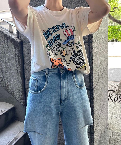 IO(イオ)(イオ)の「IO Select / ROCK OFF Tee / American Classics Tee(Tシャツ/カットソー・レディース・その他1/その他3/その他2/その他5/その他4/その他6/その他8/その他7/その他12/その他11/その他10/その他9/その他15/その他13/その他17/その他19/その他18/その他20・LARGE/X-LARGE)」の6枚目の写真