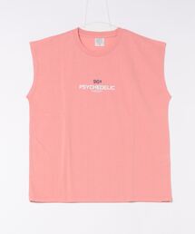ユニセックス ワイドノースリーブTシャツ