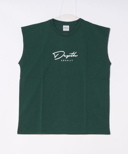 GGD SELECT(ジージーディー セレクト)の「ユニセックス ワイドノースリーブTシャツ(タンクトップ・メンズ・グリーン系その他2/ミント/インディゴブルー/ブルー系その他2/レッド/ピンク/グリーン/ターコイズブルー・M/L)」の1枚目の写真