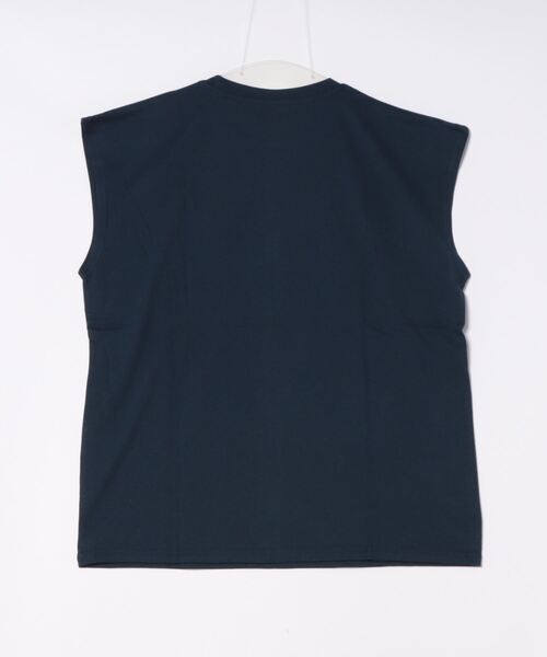 GGD SELECT(ジージーディー セレクト)の「ユニセックス ワイドノースリーブTシャツ(タンクトップ・メンズ・グリーン系その他2/ミント/インディゴブルー/ブルー系その他2/レッド/ピンク/グリーン/ターコイズブルー・M/L)」の9枚目の写真