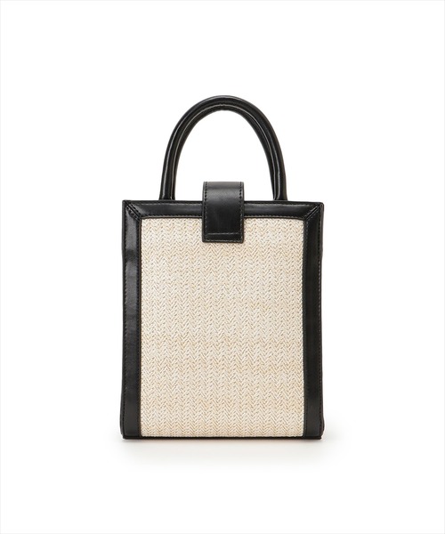 WILLSELECTION（ウィルセレクション）の「リボン2Wayバッグ（ショルダーバッグ・レディース・ブラック/オフホワイト/ピンク・FREE）」の12枚目の写真