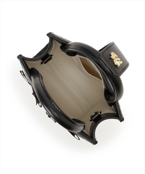 WILLSELECTION（ウィルセレクション）の「リボン2Wayバッグ（ショルダーバッグ・レディース・ブラック/オフホワイト/ピンク・FREE）」の13枚目の写真