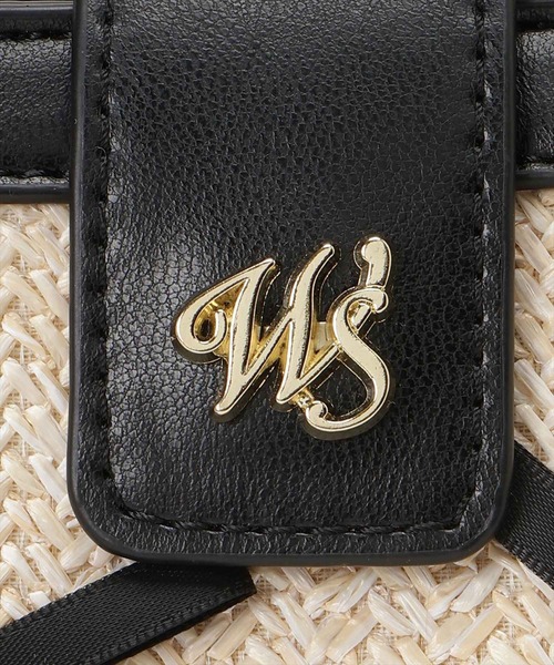 WILLSELECTION（ウィルセレクション）の「リボン2Wayバッグ（ショルダーバッグ・レディース・ブラック/オフホワイト/ピンク・FREE）」の14枚目の写真