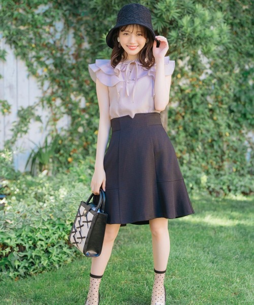 WILLSELECTION（ウィルセレクション）の「リボン2Wayバッグ（ショルダーバッグ・レディース・ブラック/オフホワイト/ピンク・FREE）」の20枚目の写真