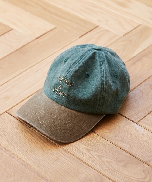 ANGIE（アンジー）の「ウォッシュド加工ロゴキャップ（キャップ・レディース・ライトベージュ/グリーン/レッド/ネイビー・FREE）」の16枚目の写真