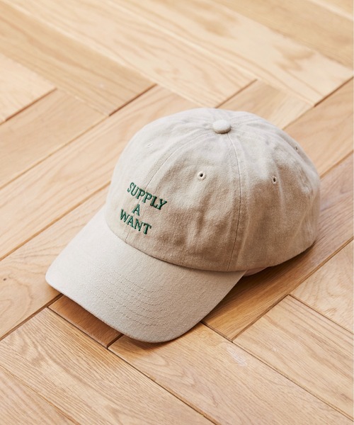 ANGIE（アンジー）の「ウォッシュド加工ロゴキャップ（キャップ・レディース・ライトベージュ/グリーン/レッド/ネイビー・FREE）」の15枚目の写真