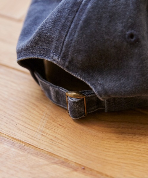 ANGIE（アンジー）の「ウォッシュド加工ロゴキャップ（キャップ・レディース・ライトベージュ/グリーン/レッド/ネイビー・FREE）」の9枚目の写真