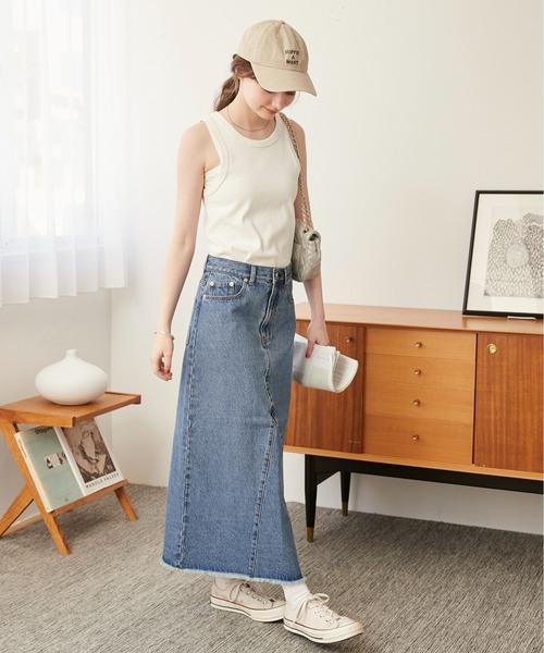 ANGIE（アンジー）の「ウォッシュド加工ロゴキャップ（キャップ・レディース・ライトベージュ/グリーン/レッド/ネイビー・FREE）」の5枚目の写真