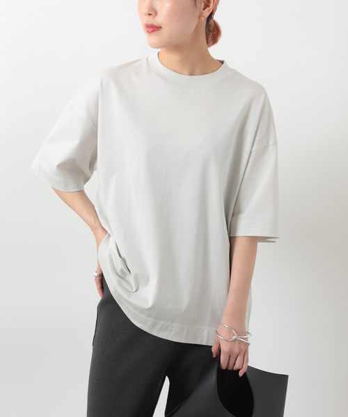 SLOANE(スローン)の「《追加2》SLOANE(スローン)別注Tシャツ SL8S-T707(Tシャツ/カットソー・レディース・ホワイト/ネイビー/ブラック・FREE)」の4枚目の写真