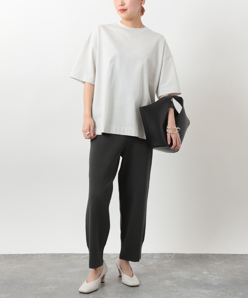 SLOANE(スローン)の「《追加2》SLOANE(スローン)別注Tシャツ SL8S-T707(Tシャツ/カットソー・レディース・ホワイト/ネイビー/ブラック・FREE)」の6枚目の写真