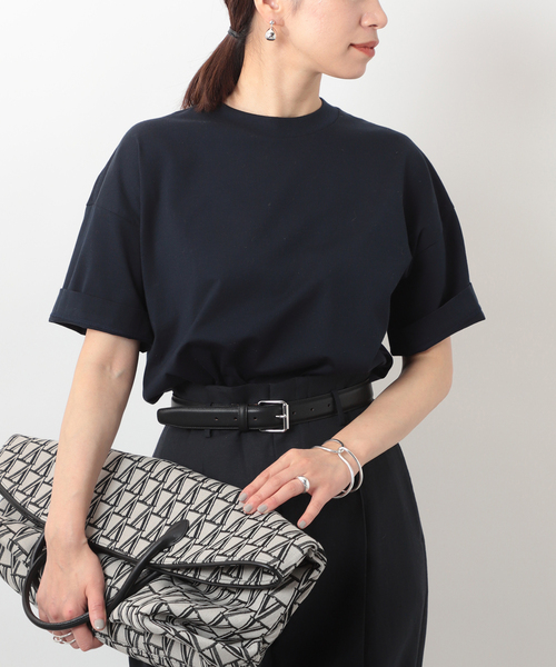 SLOANE(スローン)の「《追加2》SLOANE(スローン)別注Tシャツ SL8S-T707(Tシャツ/カットソー・レディース・ホワイト/ネイビー/ブラック・FREE)」の9枚目の写真