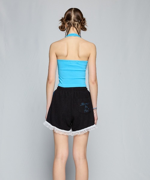 LUVISTRUE(ラヴイズトゥルー)の「BE LACE SHORT PANTS(その他パンツ・レディース・ホワイト/ブラック/スカイブルー・FREE)」の6枚目の写真