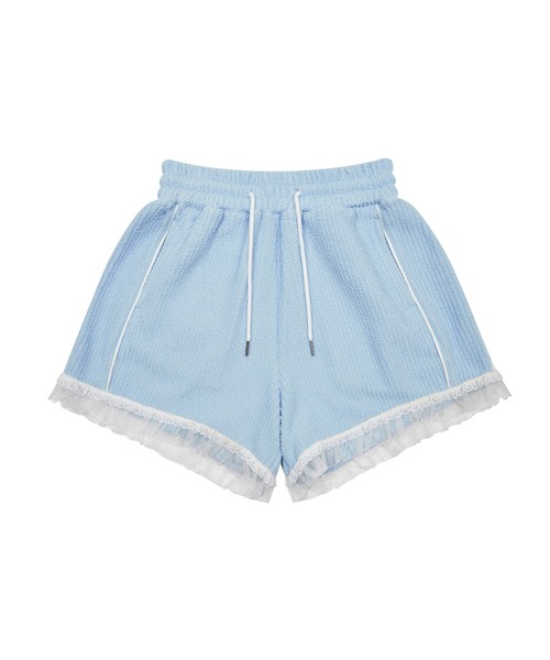 LUVISTRUE(ラヴイズトゥルー)の「BE LACE SHORT PANTS(その他パンツ・レディース・ホワイト/ブラック/スカイブルー・FREE)」の17枚目の写真