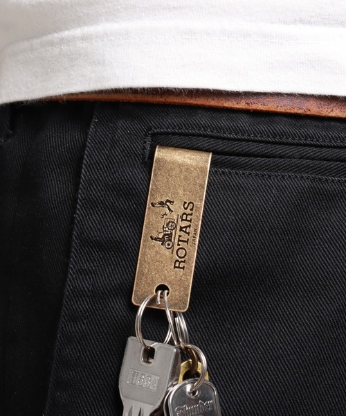 ROTAR(ローター)の「Money Clip Keyholder(札入れ/マネークリップ・メンズ・アンティークゴールド/アンティークシルバー・FREE)」の4枚目の写真