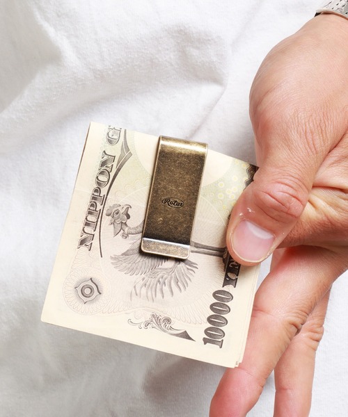 ROTAR(ローター)の「Money Clip Keyholder(札入れ/マネークリップ・メンズ・アンティークゴールド/アンティークシルバー・FREE)」の8枚目の写真
