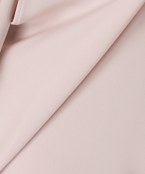 美品 Noble ノーブル ロイヤルサテンボウタイブラウス ピンク ノーブル NOBLE 《WEB限定追加》ロイヤルサテンボウタイブラウス 3