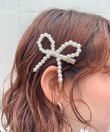 WEGO/リボンヘアピン