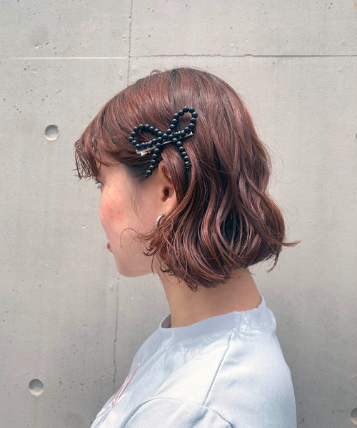 WEGO(ウィゴー)の「WEGO/リボンヘアピン(ヘアピン・レディース・シルバー/ブラック/ホワイト・FREE)」の8枚目の写真