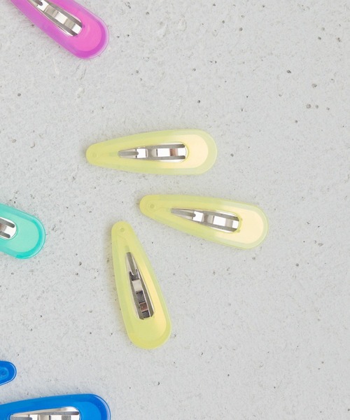 LOWRYS FARM(ローリーズファーム)の「カラフル3Pミニヘアピン 136194(ヘアピン・キッズ・グリーン/ピンク/イエロー/パープル/ブルー・FREE)」の5枚目の写真