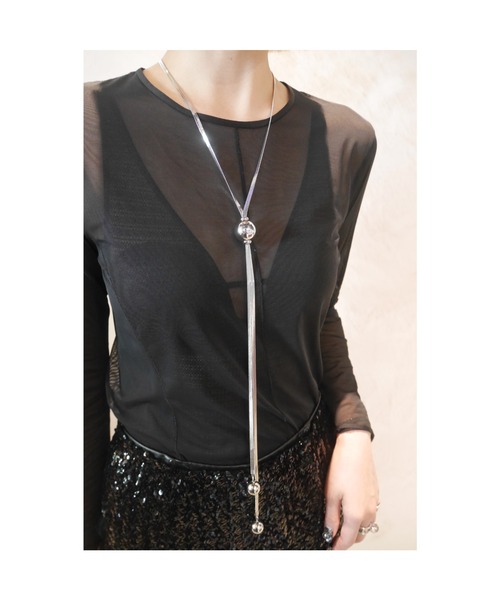 amplis（アンプリス）の「【amplis/アンプリス】three necklace / ゼアネックレス（ネックレス・レディース・シルバー・FREE）」の3枚目の写真