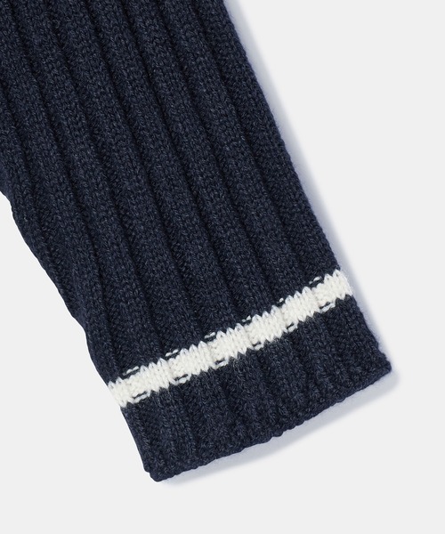 ROPE' PICNIC(ロペピクニック)の「【KIDS】リブ切り替えニットプルオーバー/WEB限定サイズ:110cm・リンクコーデ(ニット/セーター・キッズ・ブラック/ブルー系その他/レッド系その他/キナリ・110/120/130/140/150)」の9枚目の写真