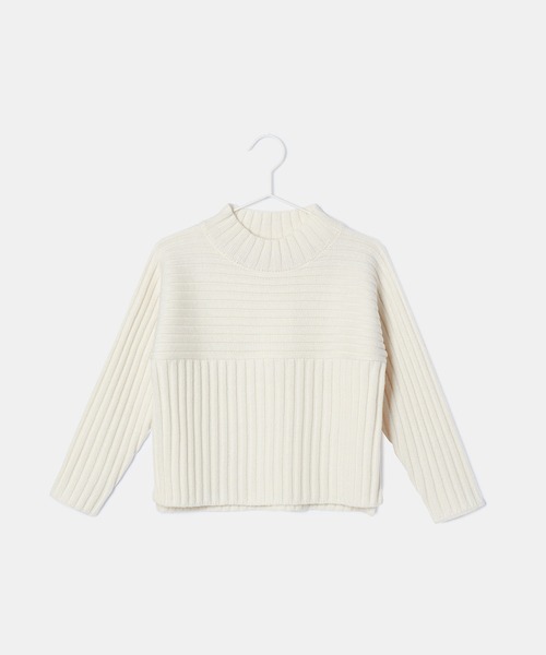 ROPE' PICNIC(ロペピクニック)の「【KIDS】リブ切り替えニットプルオーバー/WEB限定サイズ:110cm・リンクコーデ(ニット/セーター・キッズ・ブラック/ブルー系その他/レッド系その他/キナリ・110/120/130/140/150)」の15枚目の写真