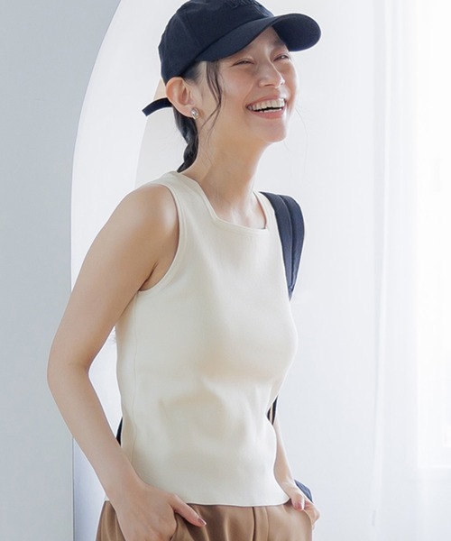 美品】うさとの服 うさと タンクトップ ノースリーブ S〜М