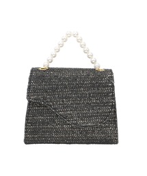 Retica（レティカ）の「[CLOSED] 浴衣 バッグ 2Wayパールハンドルミニかごバッグ かわいい （かごバッグ）」