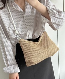 ストローバッグ ショルダーバッグ 麦わら