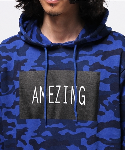 WEGO（ウィゴー）の「WEGO/カラーカモプルパーカー（パーカー・メンズ・マルチ/カーキ/レッド/ブルー・LARGE/MEDIUM）」の11枚目の写真