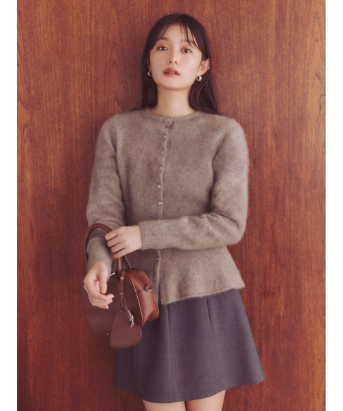 FRAY I.D（フレイアイディー）の「ハイウエストミニスカパン（スカート