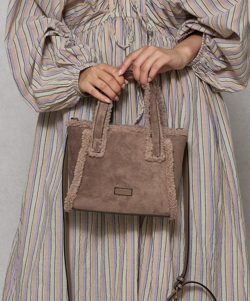 プロタゴニスタ PROTAGONISTA ムートンミニトートBAG ムートンミニバッグ | ファッション通販サイト NUGU