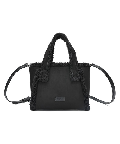 Ungrid（アングリッド）の「【Ungrid/アングリッド】ムートンタッチ　ミニトートショルダーバッグ（トートバッグ・レディース・グレー/キャメル/ベージュ/ブラック/グレイッシュベージュ・FREE）」の18枚目の写真