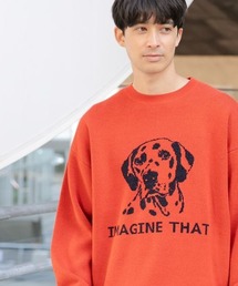 アニマルロゴジャガードニットプルオーバー / 134474