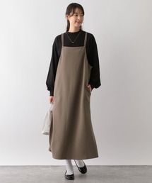 GLOBAL WORK Smile Seed Store | Iラインキャミワンピース/128513(シャツワンピース)