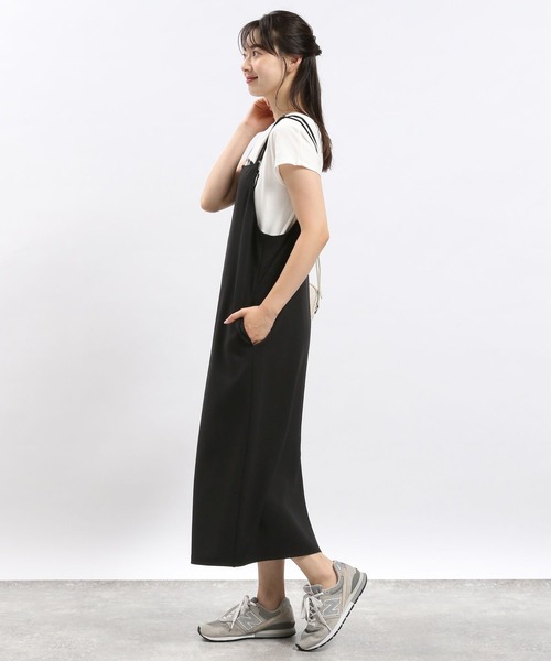 GLOBAL WORK Smile Seed Store（グローバルワーク スマイルシードストア）の「Iラインキャミワンピース/128513（シャツワンピース・レディース・ブラック/チャコール/モカ・LARGE/X-LARGE/MEDIUM）」の6枚目の写真