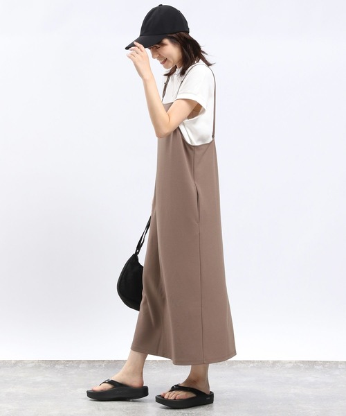 GLOBAL WORK Smile Seed Store（グローバルワーク スマイルシードストア）の「Iラインキャミワンピース/128513（シャツワンピース・レディース・ブラック/チャコール/モカ・LARGE/X-LARGE/MEDIUM）」の22枚目の写真