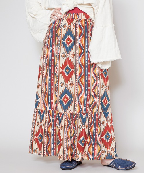 チャイハネ（チャイハネ）の「【チャイハネ】アチャティアードスカート（スカート・レディース・その他4/その他1/その他2/その他3・FREE）」の3枚目の写真