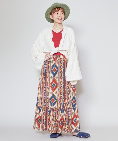 チャイハネ（チャイハネ）の「【チャイハネ】アチャティアードスカート（スカート・レディース・その他4/その他1/その他2/その他3・FREE）」の7枚目の写真