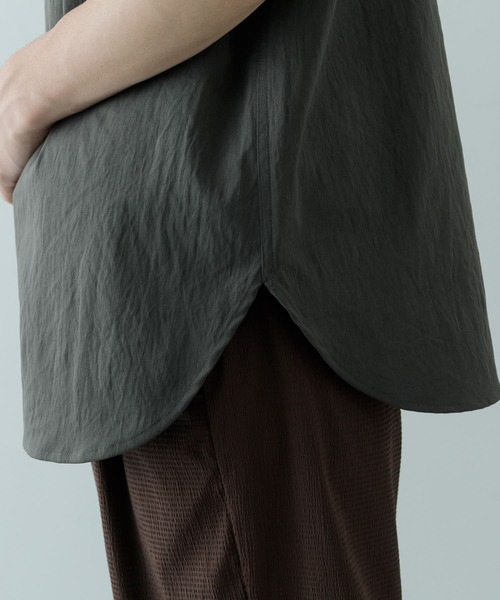 ITEMS URBANRESEARCH(アイテムズ アーバンリサーチ)の「ユーティリティ ショートスリーブシャツ(シャツ/ブラウス・メンズ・カーキ/ブラウン系その他/ダークグレー・LARGE/MEDIUM)」の21枚目の写真