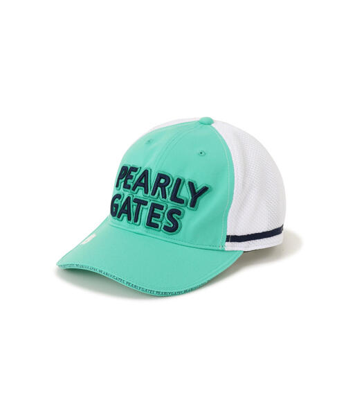 PEARLY GATES メッシュキャップ ホワイト