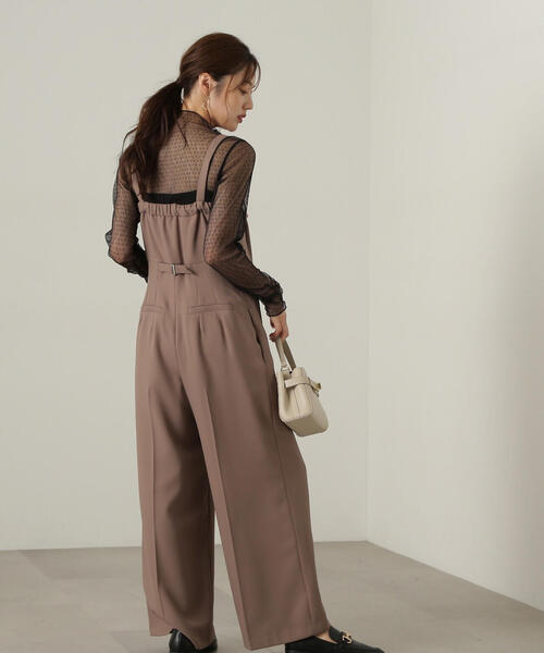 PROPORTION BODY DRESSING(プロポーションボディドレッシング)の「チュールドットトップス / 1214260907(Tシャツ/カットソー・レディース・ブラック/ホワイト系その他・FREE)」の9枚目の写真